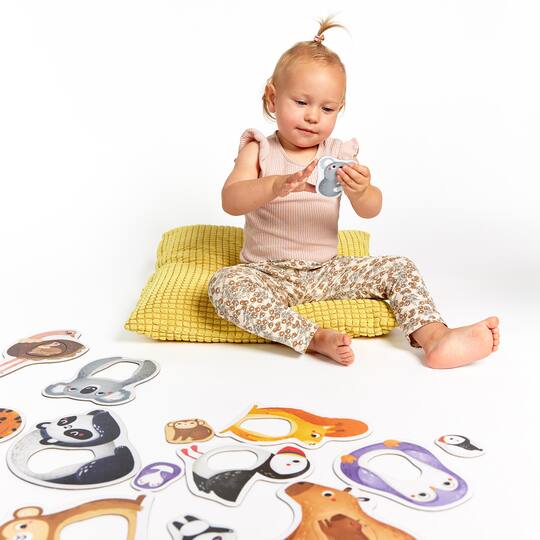 Banana Panda First Jumbo Mommy & Me Puzzle Set